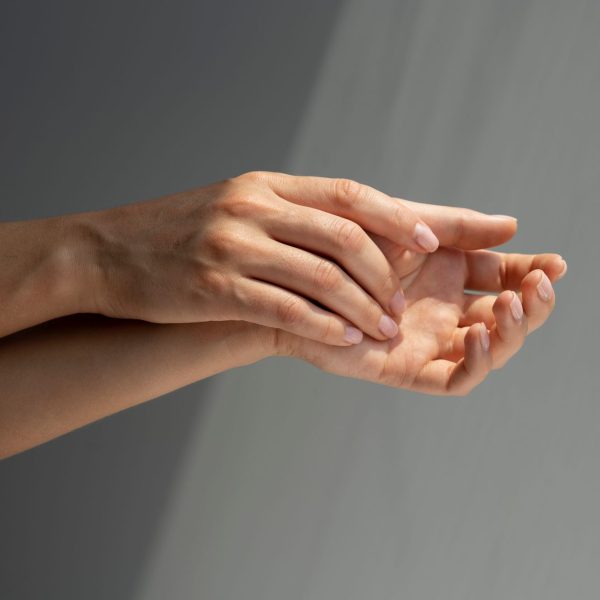 human-hands-against-clear-background